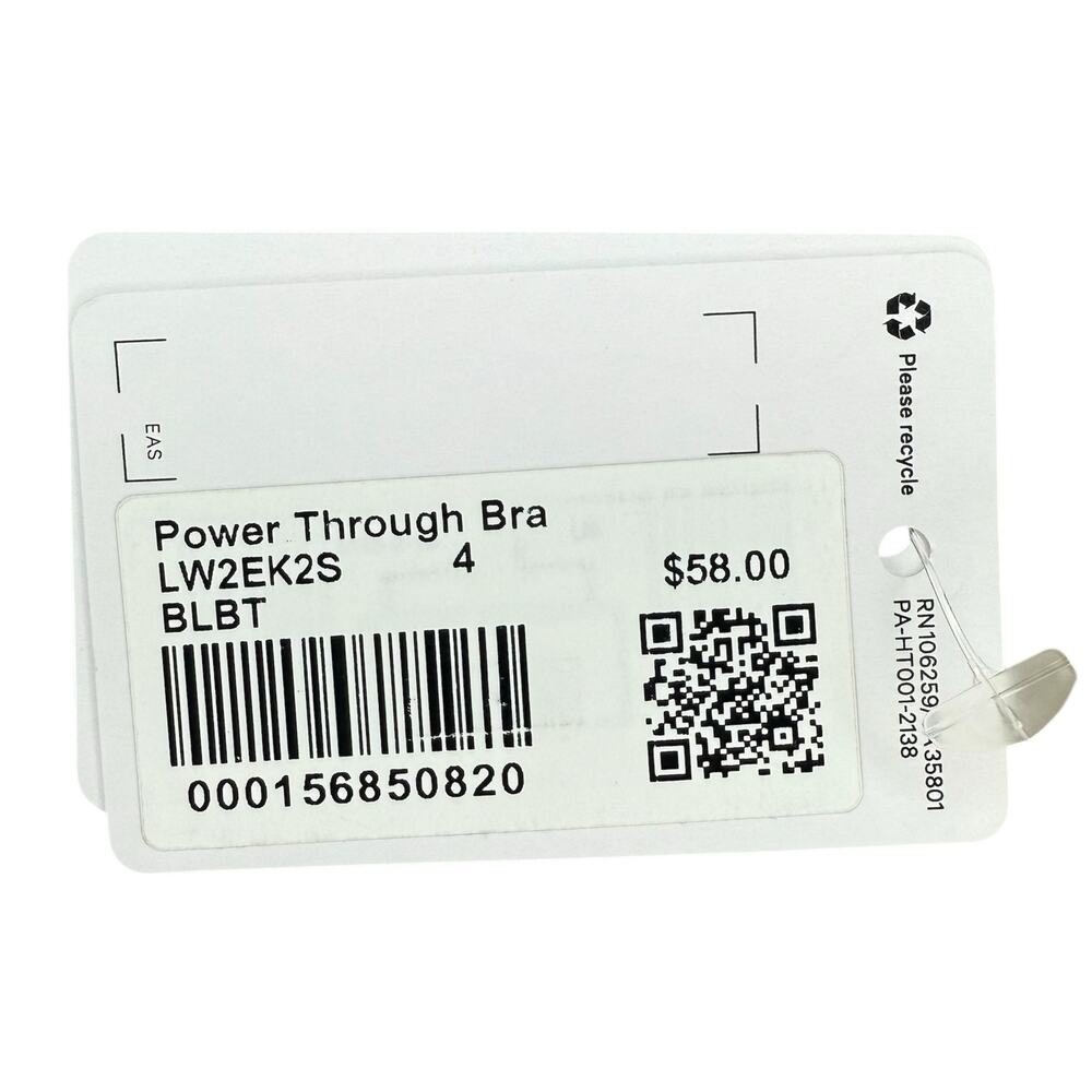 NWT Lululemon Power Through Bra Size 4 - Picture 3 of 4